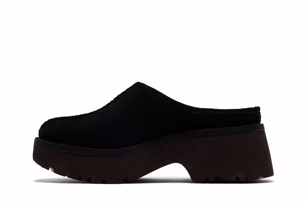 UGG Women's New Heights Clog Black, view 4