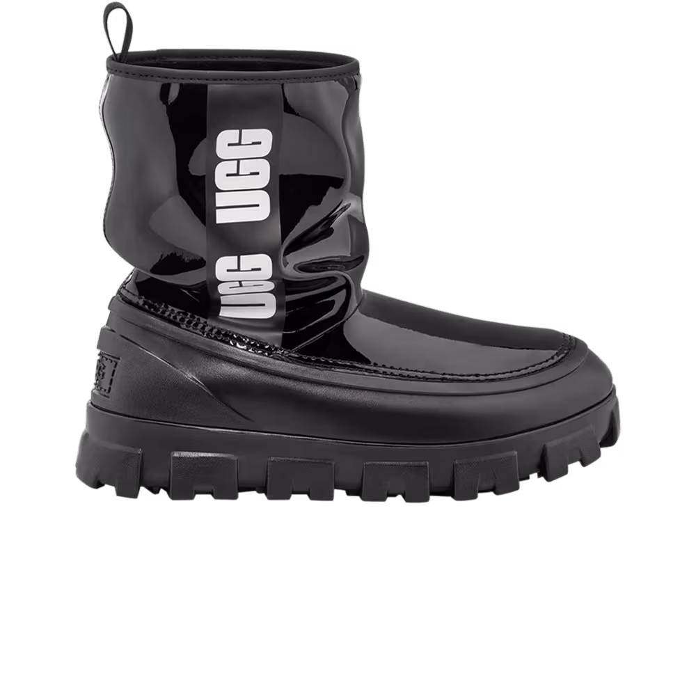 UGG Women's Classic Brellah Mini Boot Black
