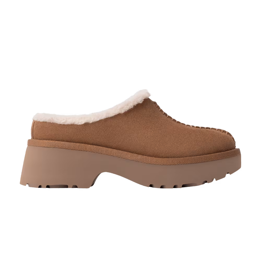 UGG Women's New Heights Cozy Clog Chestnut