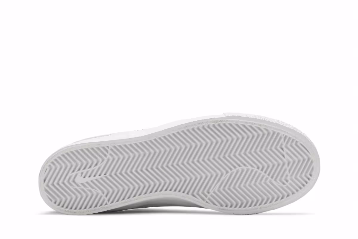 Nike Zoom Stefan Janoski RM Premium SB Triple White, view 5