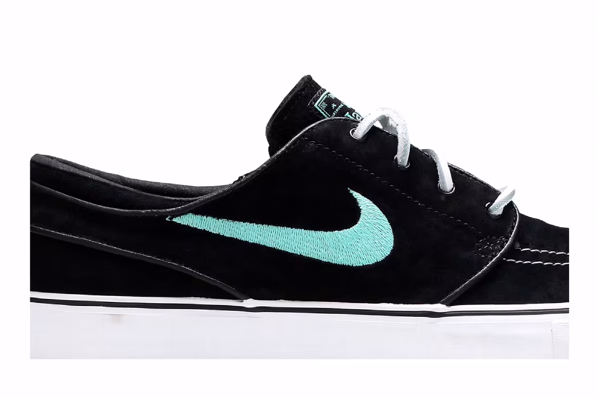 Nike Zoom Stefan Janoski SB Black Mint, view 3