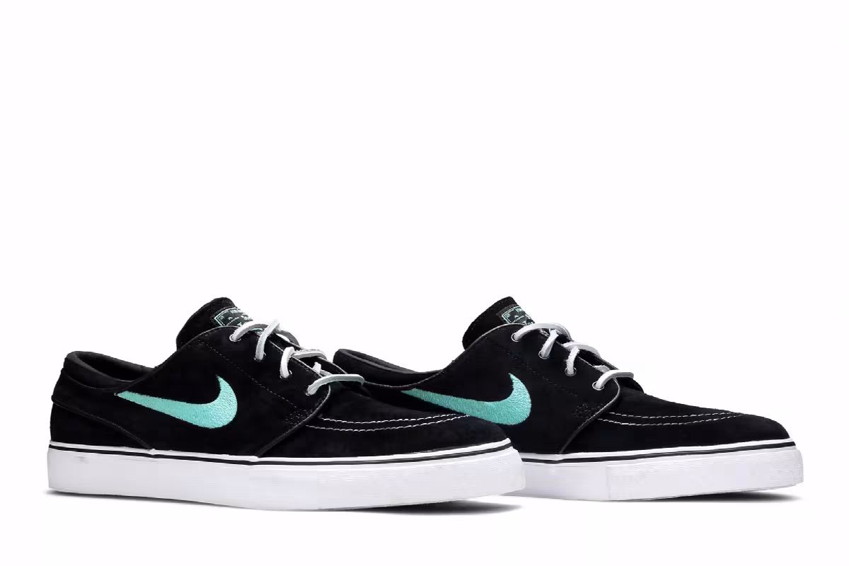 Nike Zoom Stefan Janoski SB Black Mint, view 9