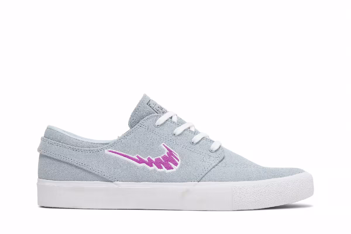 Nike Zoom Stefan Janoski RM SB Light Armory Blue Vivid Purple, view 2
