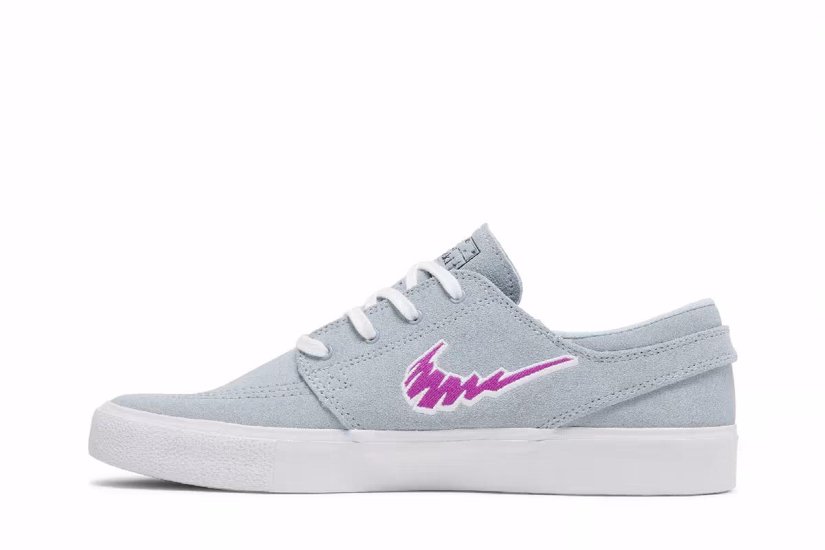 Nike Zoom Stefan Janoski RM SB Light Armory Blue Vivid Purple, view 4