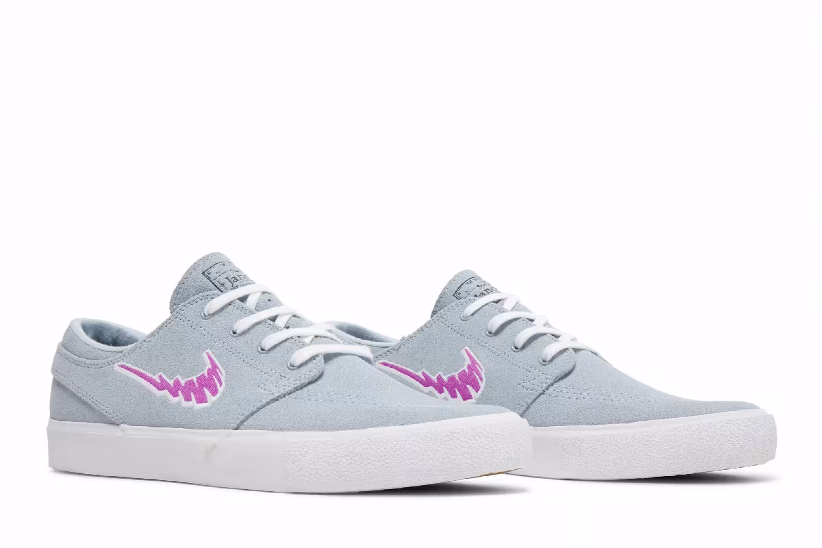 Nike Zoom Stefan Janoski RM SB Light Armory Blue Vivid Purple, view 9