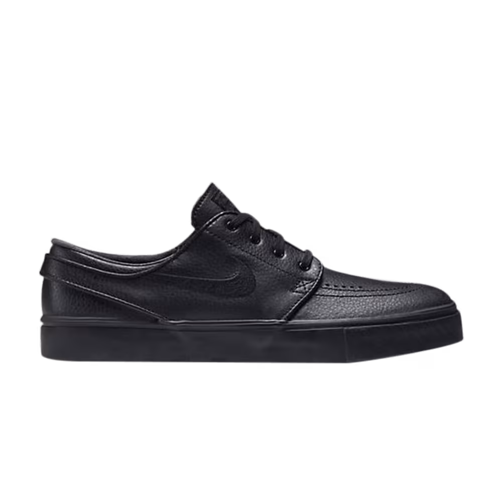 Nike SB Zoom Stefan Janoski Leather Triple Black