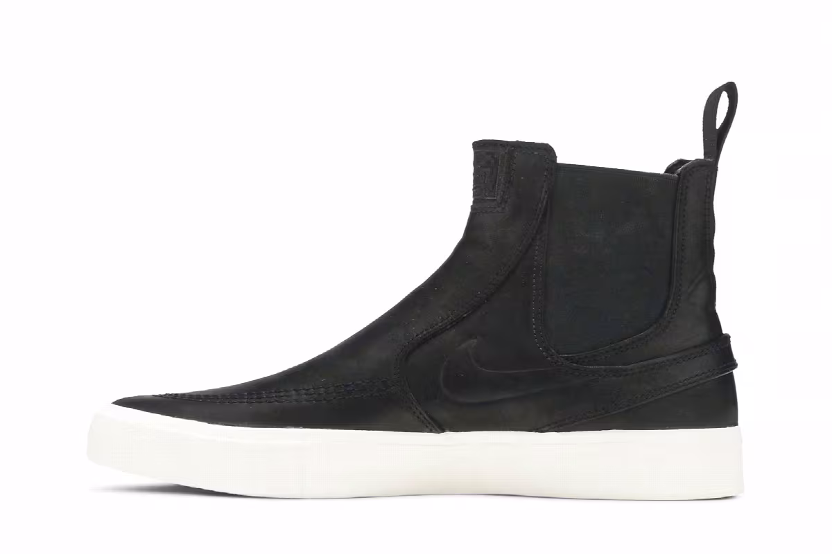 Nike Zoom Janoski Slip Mid RM SB Black Pale Ivory, view 4