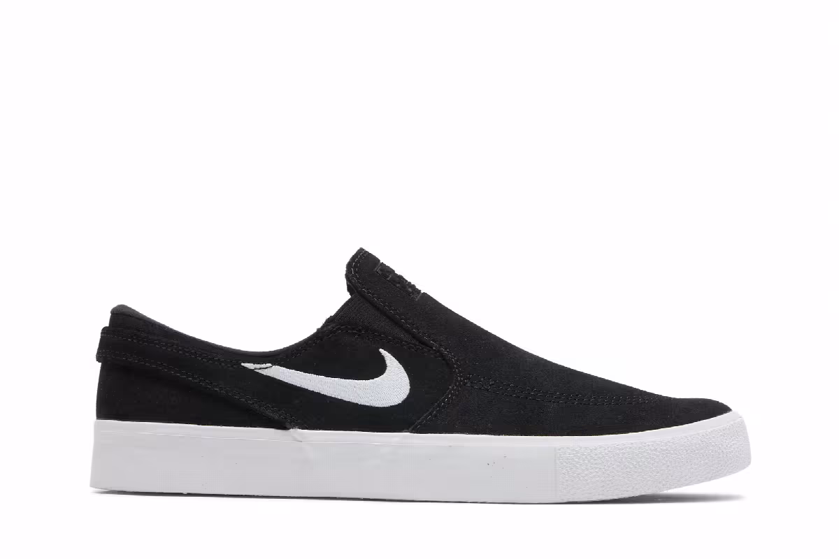 Nike Zoom Janoski Slip RM SB Black, view 2