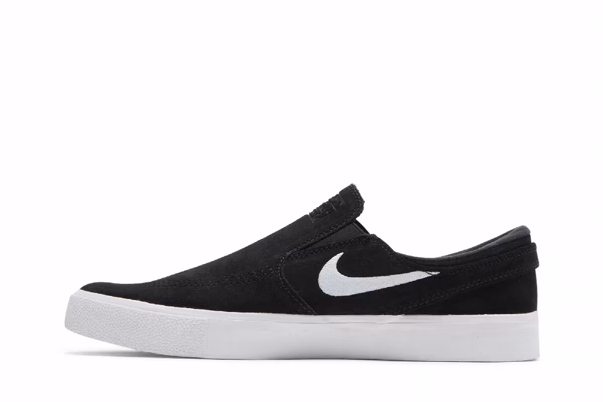 Nike Zoom Janoski Slip RM SB Black, view 4