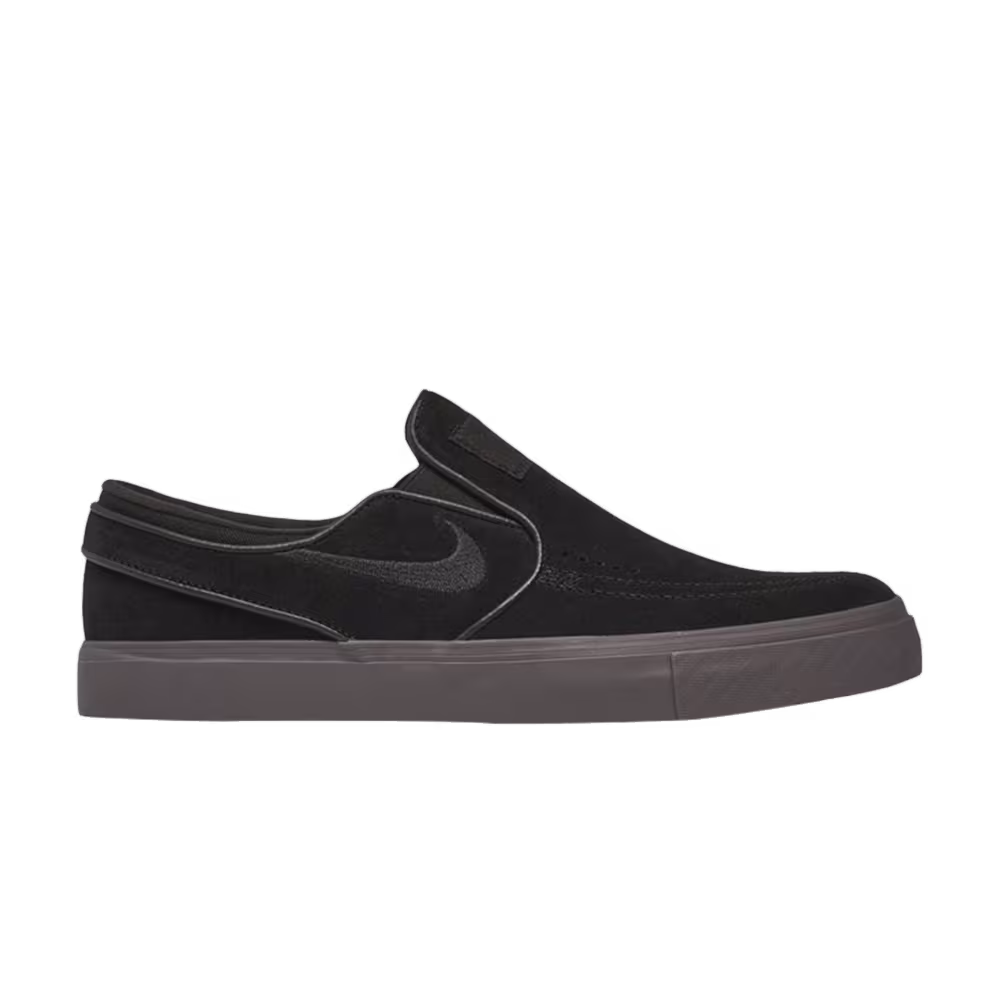 Nike Zoom Stefan Janoski Slip-On SB Black Thunder Grey