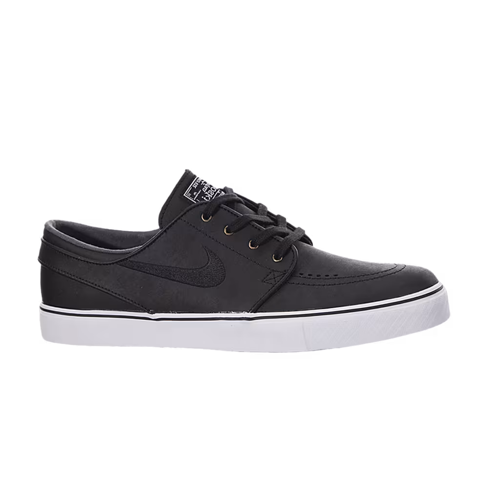 Nike Zoom Stefan Janoski Leather Black White