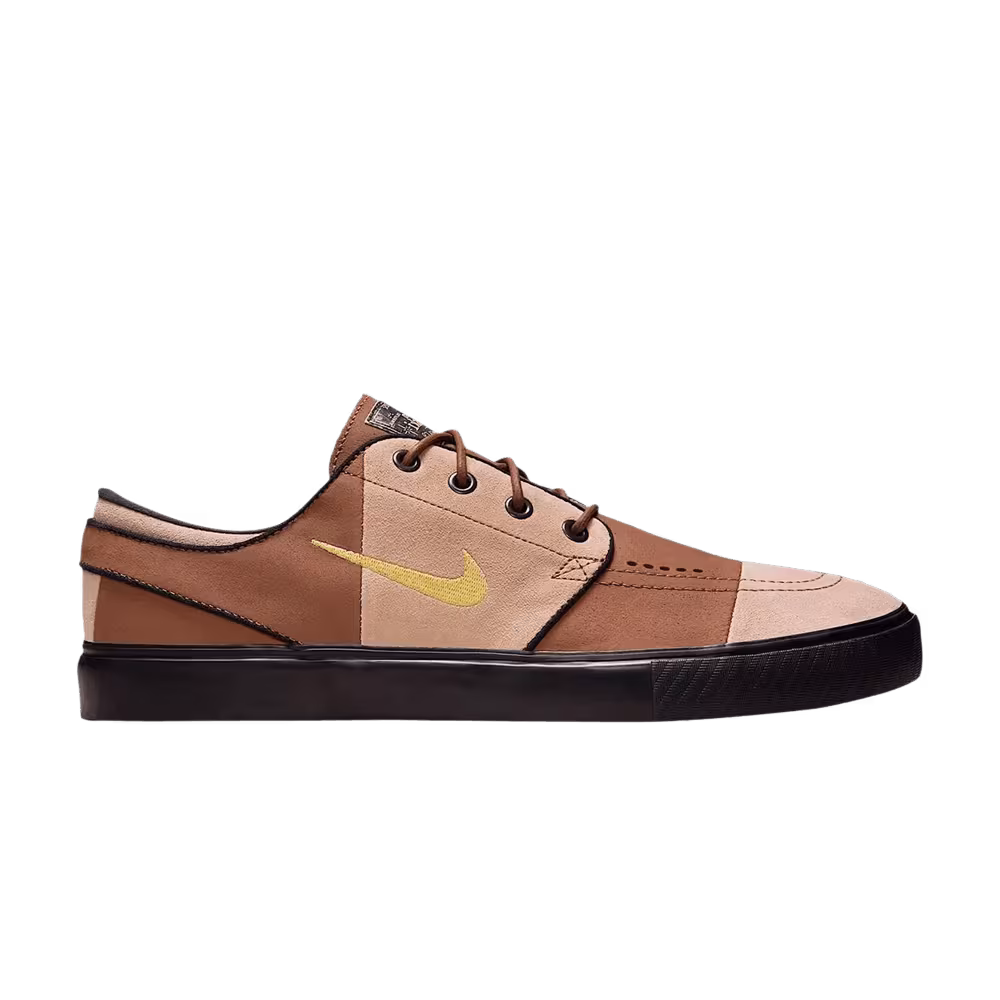 Nike SB Zoom Janoski OG+ PRM Light British Tan Saturn Gold