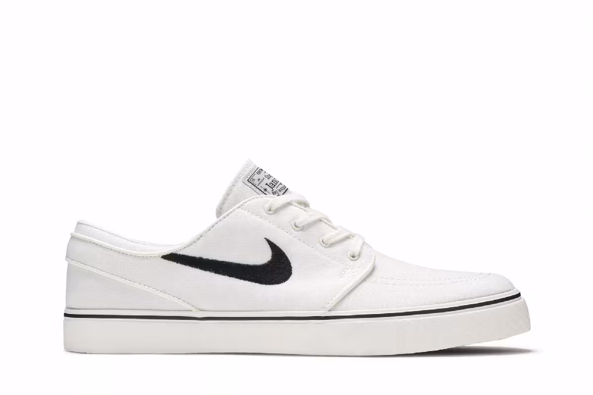Nike Zoom Stefan Janoski Canvas White, view 2