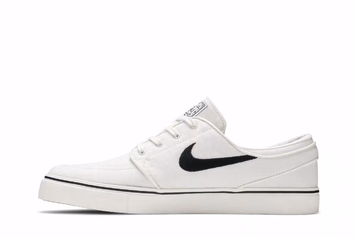 Nike Zoom Stefan Janoski Canvas White, view 4