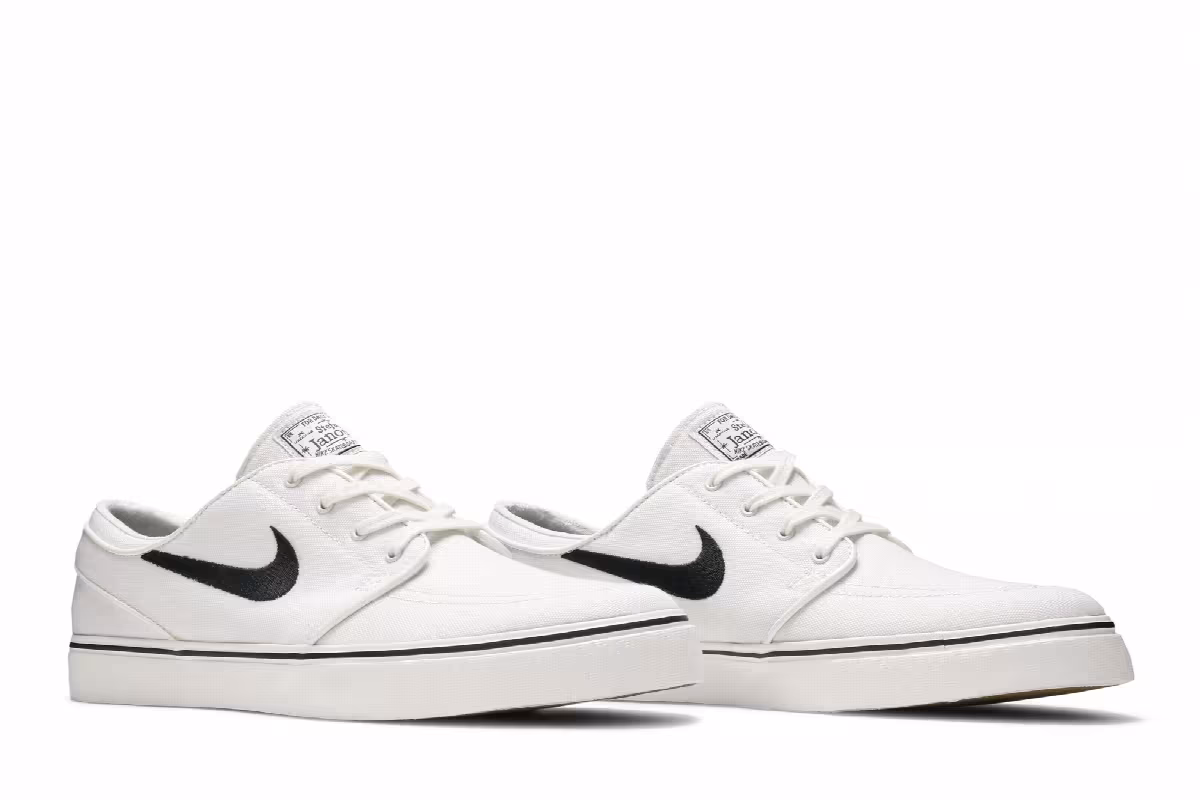 Nike Zoom Stefan Janoski Canvas White, view 9