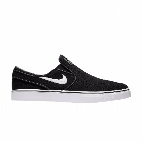 Nike Zoom Stefan Janoski Slip Canvas SB 'Black White'