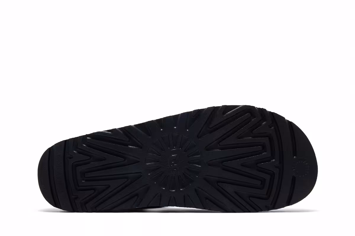 UGG Women's Goldenstar Strap Platform Sandal Black, view 5