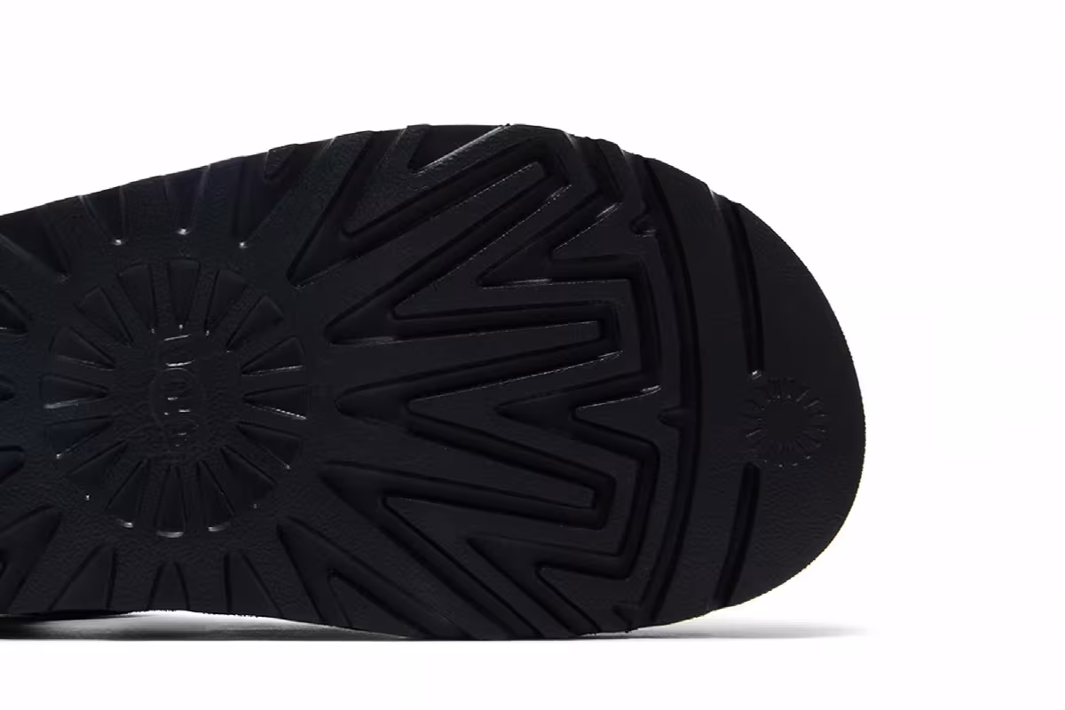 UGG Women's Goldenstar Strap Platform Sandal Black, view 6