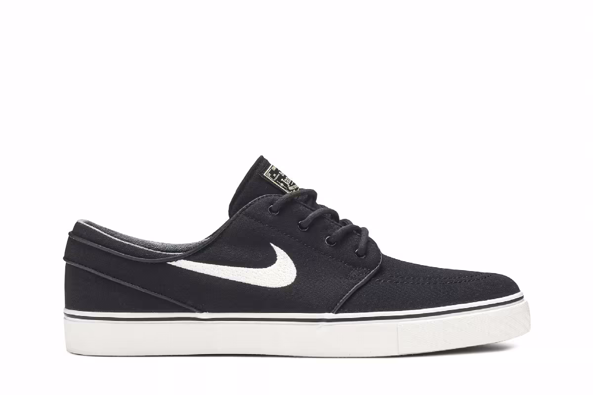 Nike Zoom Stefan Janoski Cnvs Black, view 2