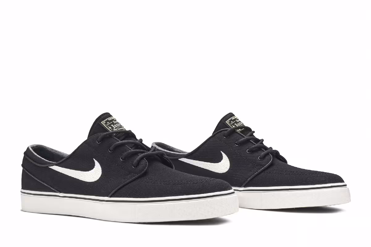 Nike Zoom Stefan Janoski Cnvs Black, view 9
