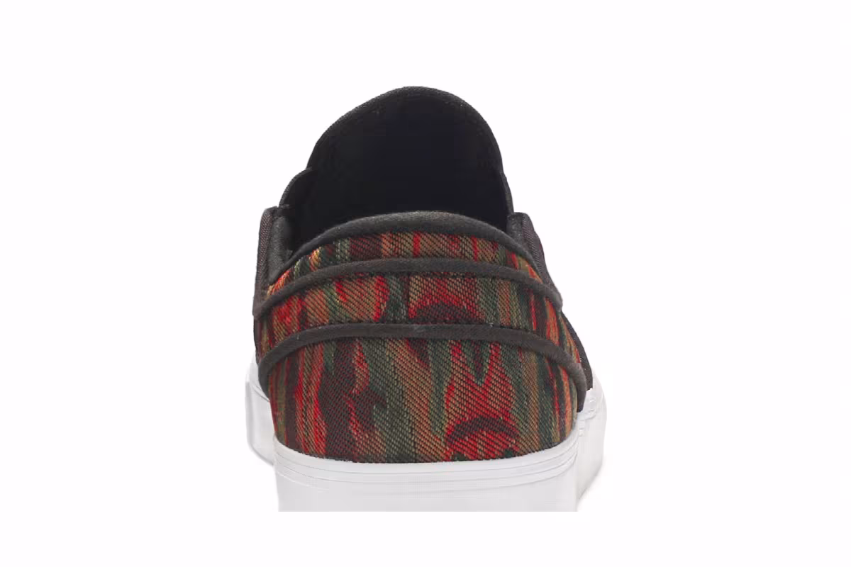 Nike Zoom Stefan Janoski Slip Premium Velvet Brown Multi, view 8