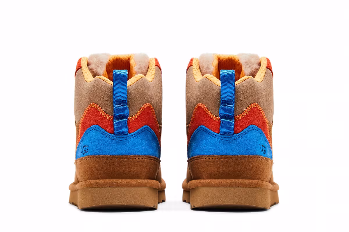 UGG Highland Hi Heritage Kids Chestnut Dive, view 7