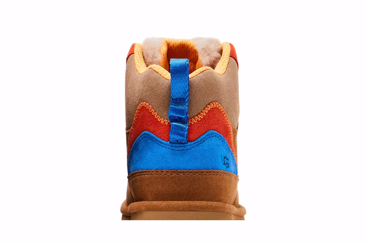 UGG Highland Hi Heritage Kids Chestnut Dive, view 8