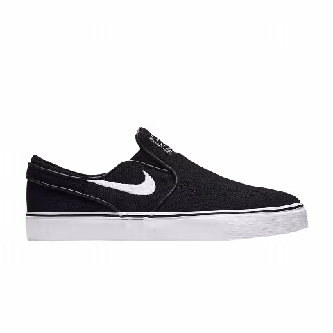 Nike Stefan Janoski Canvas Slip SB GS 'Black'