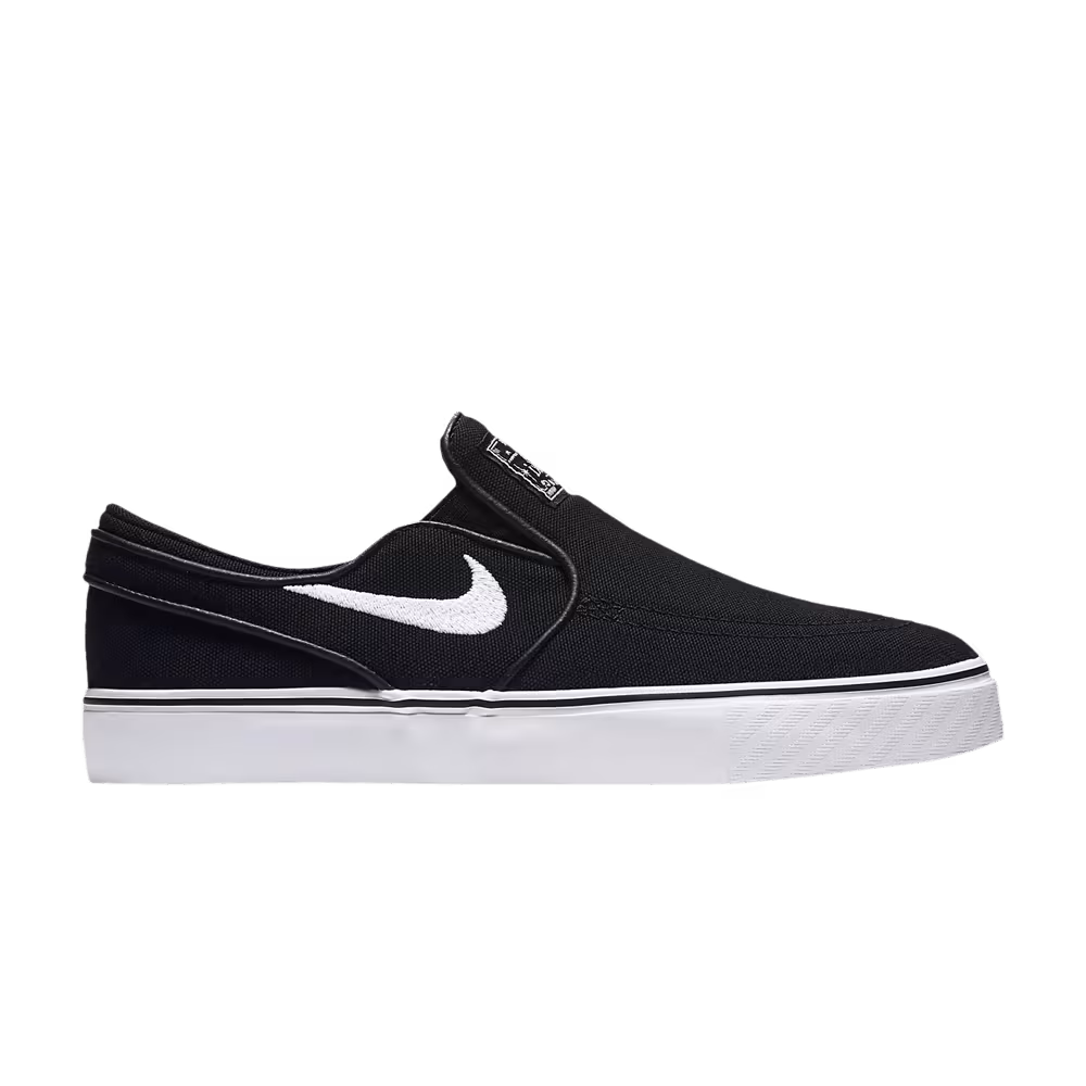 Nike Stefan Janoski Canvas Slip SB GS Black