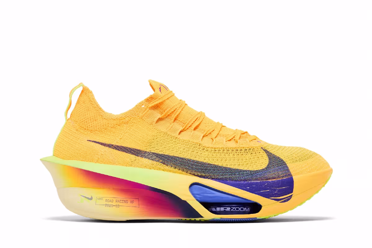 Nike Alphafly NEXT% 3 Laser Orange Indigo Burst Citron, view 2