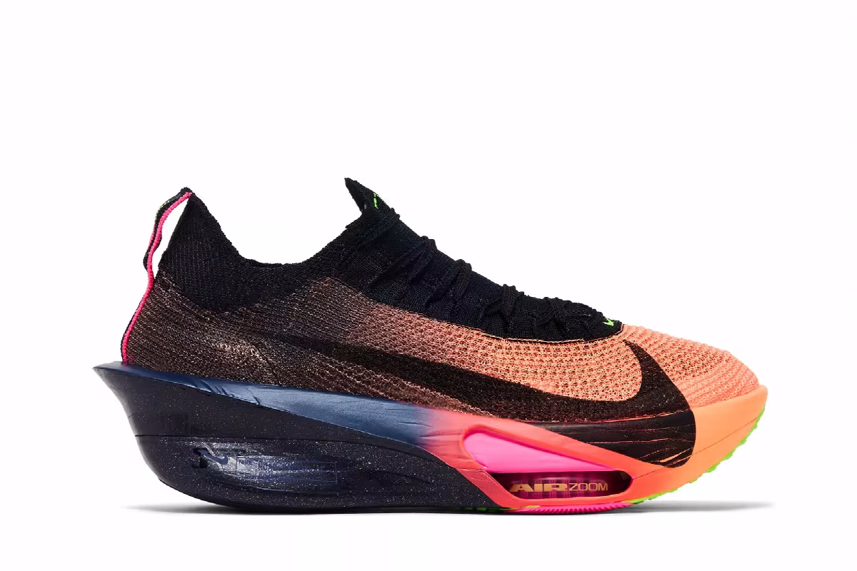 Nike Air Zoom Alphafly 3 Glam Orange Pulse, view 2