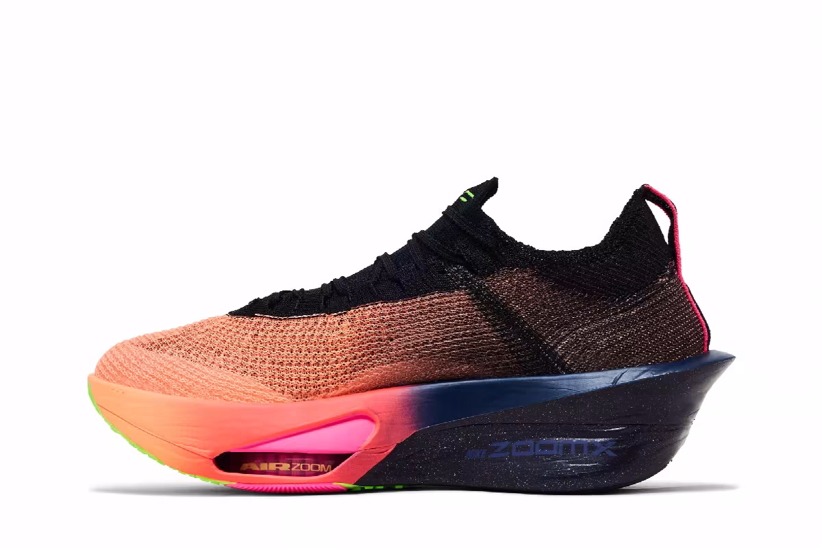 Nike Air Zoom Alphafly 3 Glam Orange Pulse, view 4