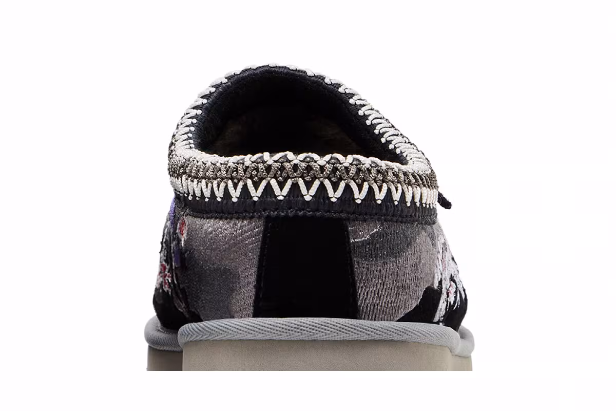 Palace x UGG Tasman Slipper Black Camo, view 8