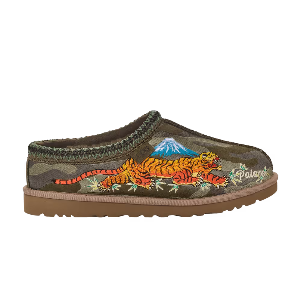 Palace x UGG Tasman Slipper Burnt Olive Camo
