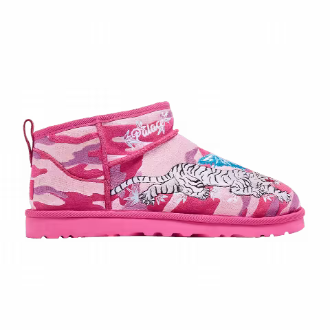 Palace x UGG Classic Ultra Mini Boot 'Pink Camo'