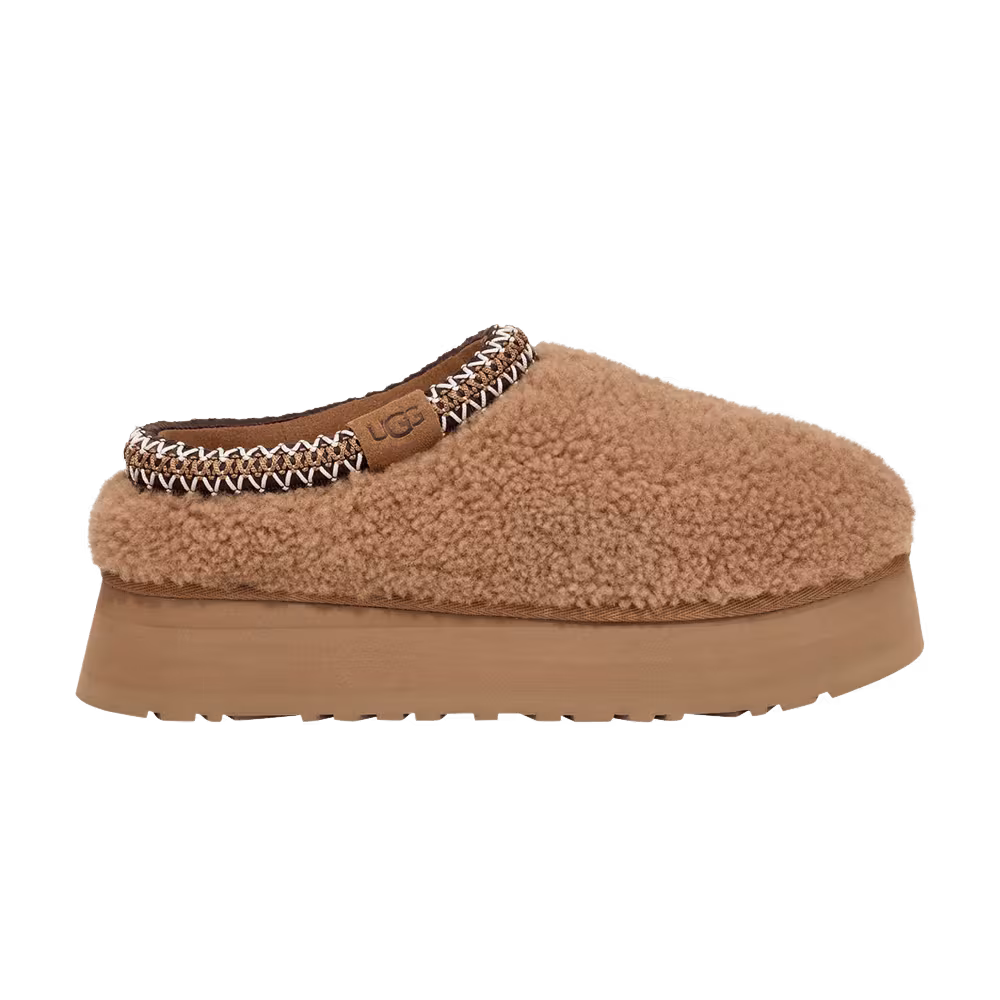 UGG Women's Tazz Slipper Maxi Curly - Chestnut
