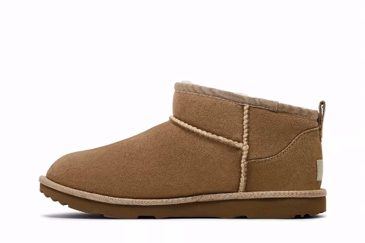 UGG Classic Ultra Mini Boot Kids Sand, view 4