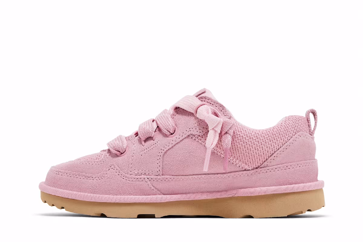 UGG Lo Lowmel Kids Pink Jade, view 4