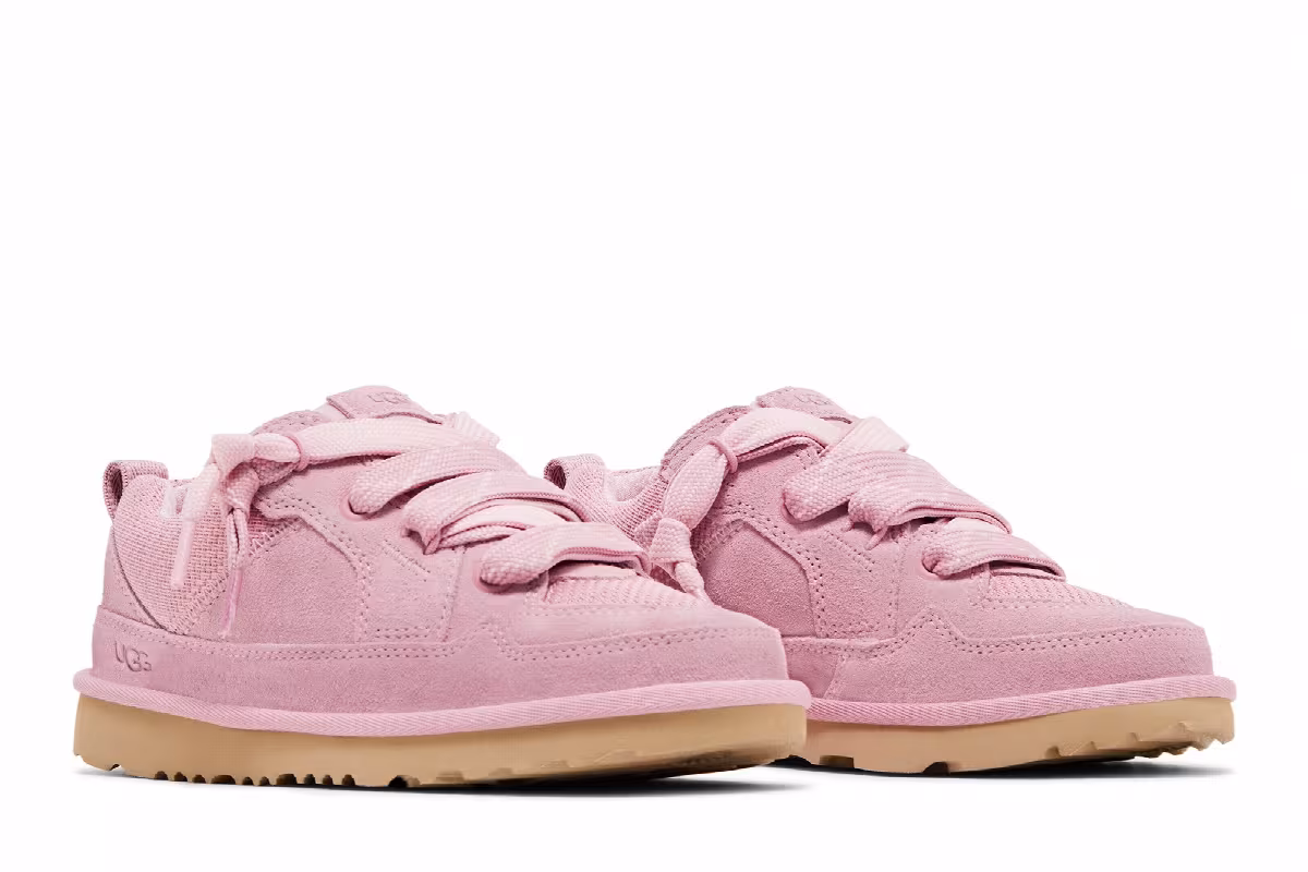UGG Lo Lowmel Kids Pink Jade, view 9