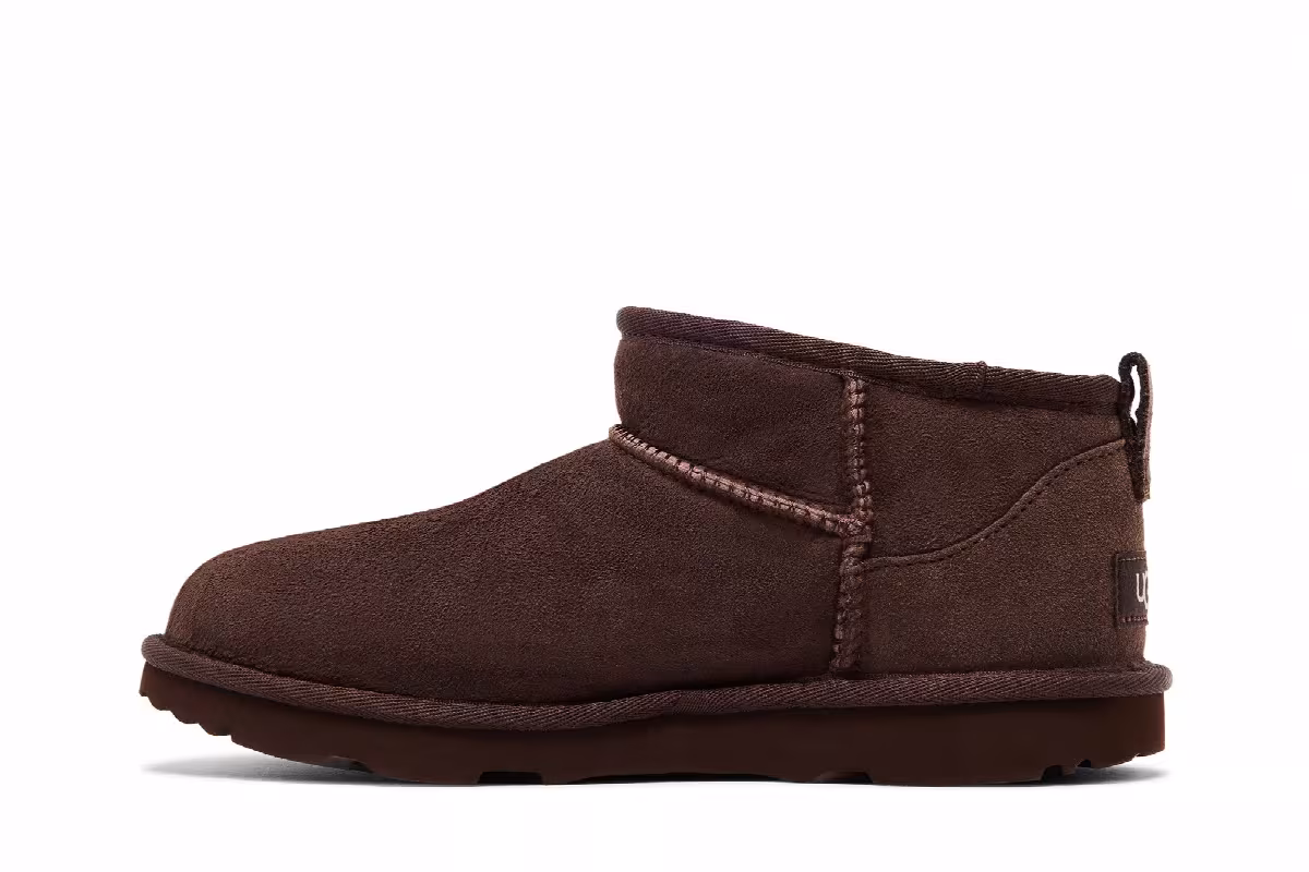 UGG Classic Ultra Mini Boot Kids Burnt Cedar, view 4