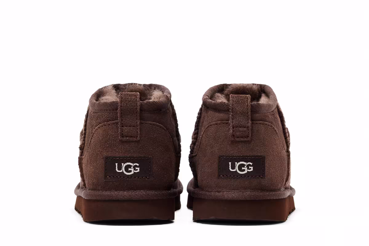 UGG Classic Ultra Mini Boot Kids Burnt Cedar, view 7