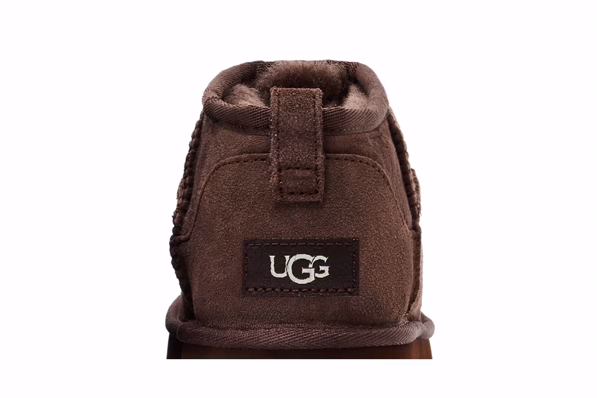 UGG Classic Ultra Mini Boot Kids Burnt Cedar, view 8