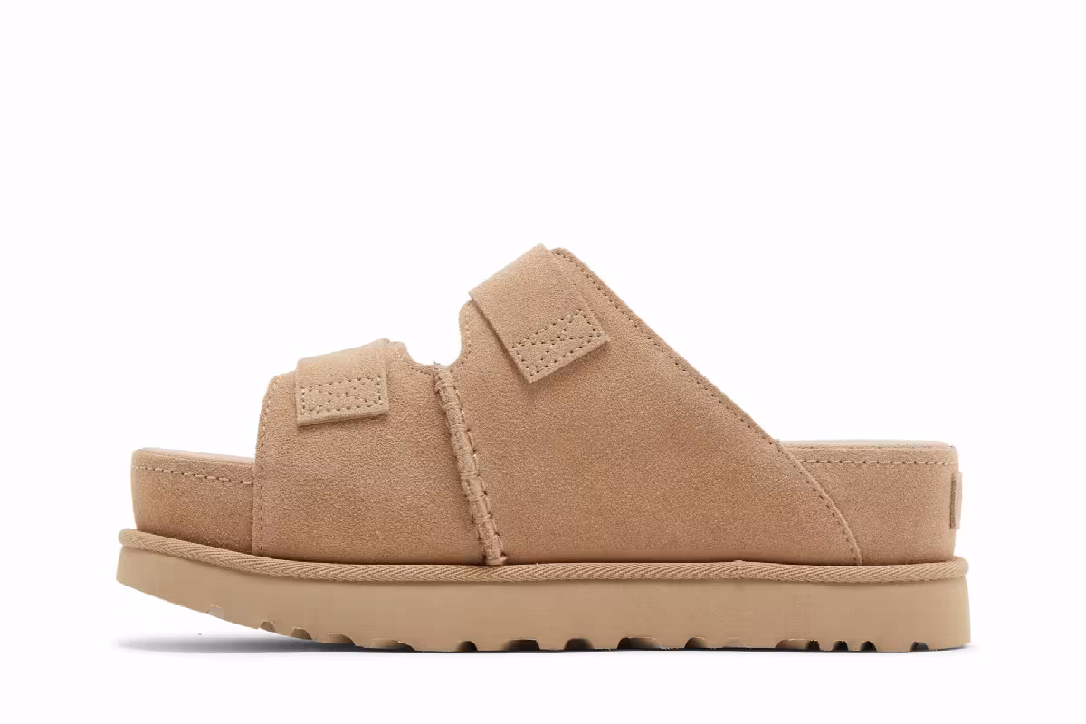 UGG Women's Goldenstar Hi Slide Sand, view 4