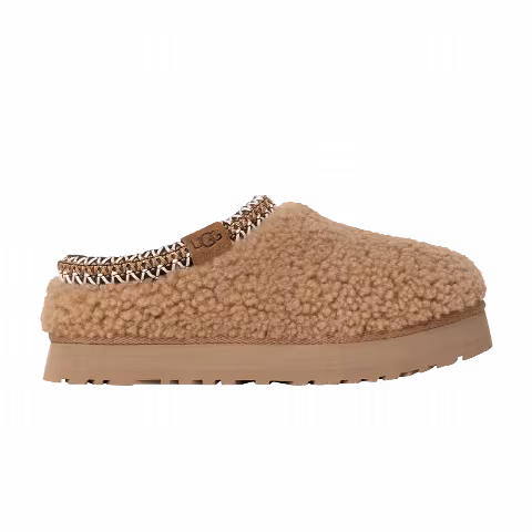UGG Maxi Curly Tazz Slipper Kids 'Chestnut'