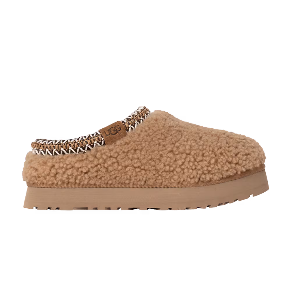 UGG Maxi Curly Tazz Slipper Kids Chestnut