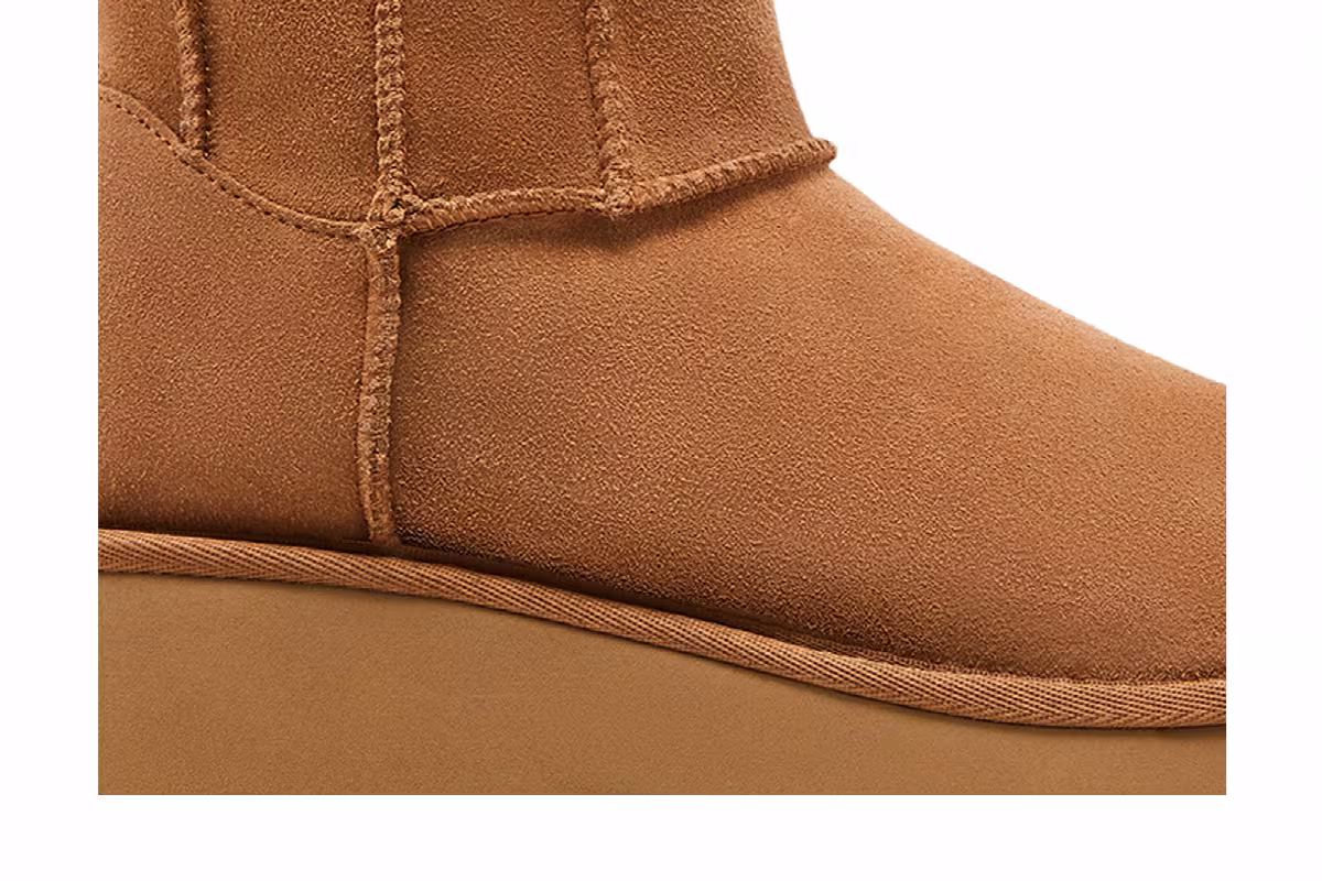 UGG Women's Classic Twin Seam New Heights Boot Chestnut, view 3