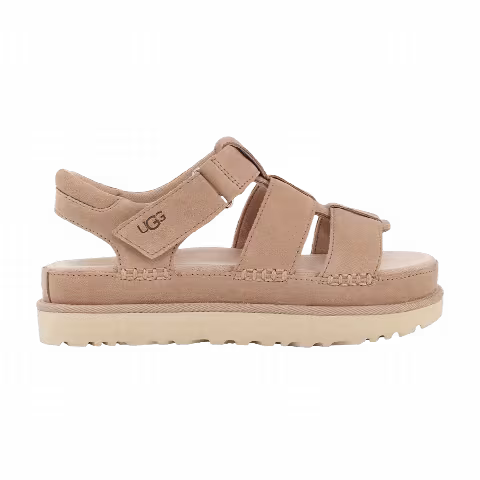 UGG Wmns Goldenstar Strap Platform Sandal 'Driftwood'