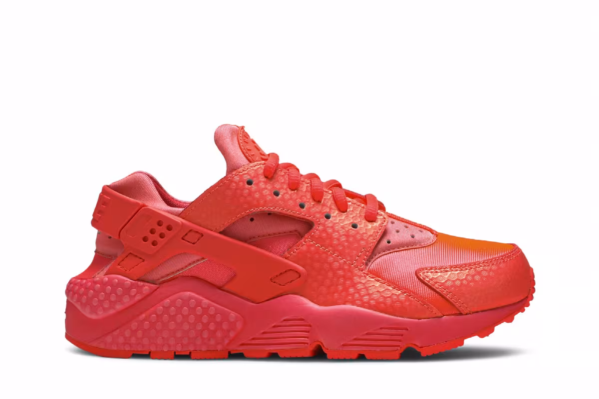 Nike Women's Air Huarache Run Premium Hot Lava, view 2
