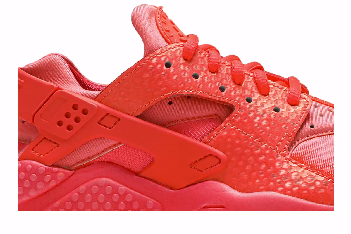 Nike Women's Air Huarache Run Premium Hot Lava, view 3