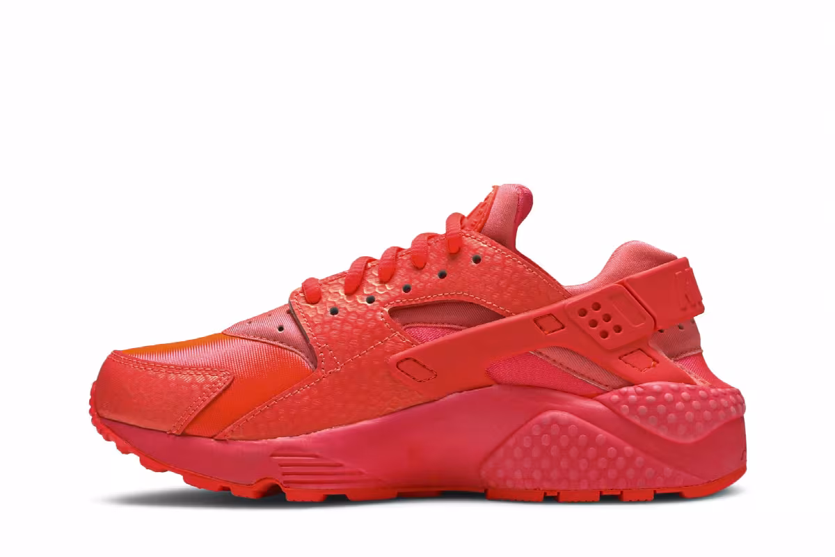 Nike Women's Air Huarache Run Premium Hot Lava, view 4
